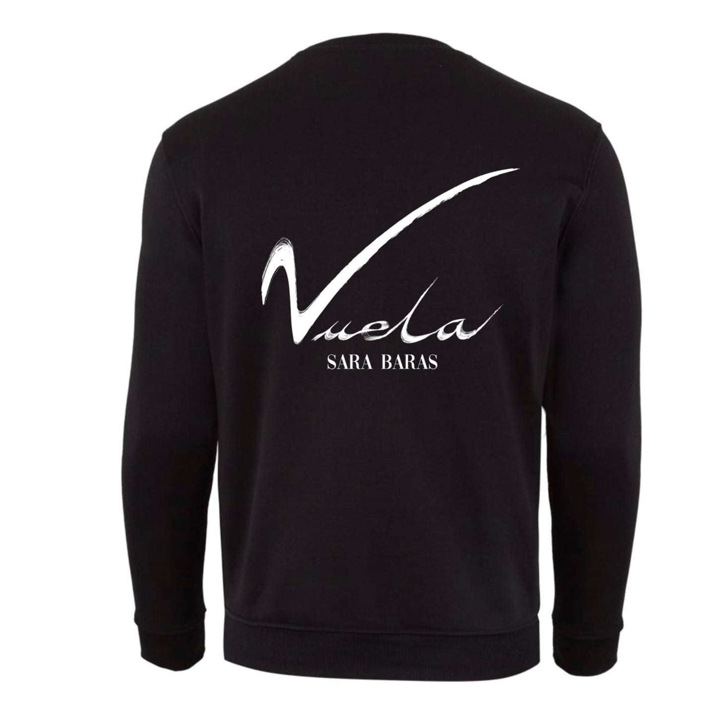 Sudadera Negra "Vuela"