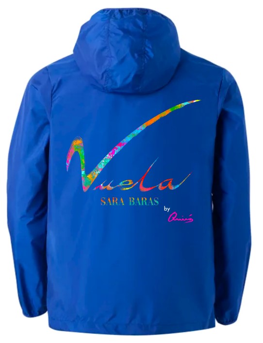 Cortavientos azul "Vuela" by Quirós
